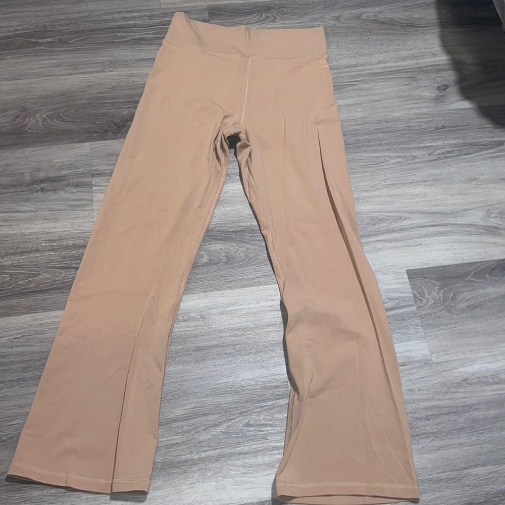 Ankle length flare leggings